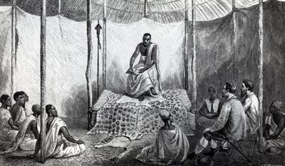 Première leçon de la Bible de Kamrasi, illustration de 