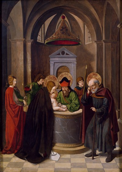 La circoncision de Jésus - Josse (fl.1493 1508) Lieferinxe