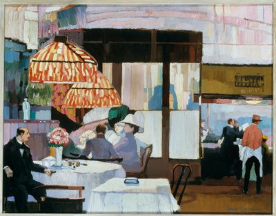 Dans un café - Josse Goossens