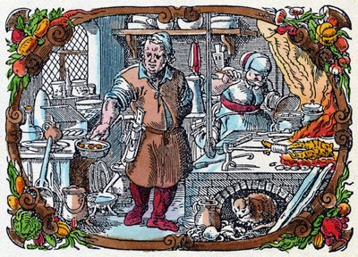 Gastronomie : une cuisine très équipée à la Renaissance - Jost (after) Amman
