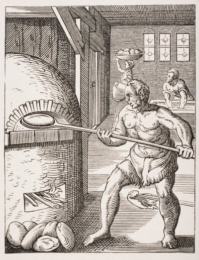 Le Boulanger. Reproduction du XIXe siècle d