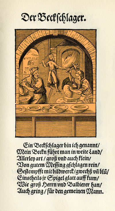 Fabricant de bassins - Jost Amman