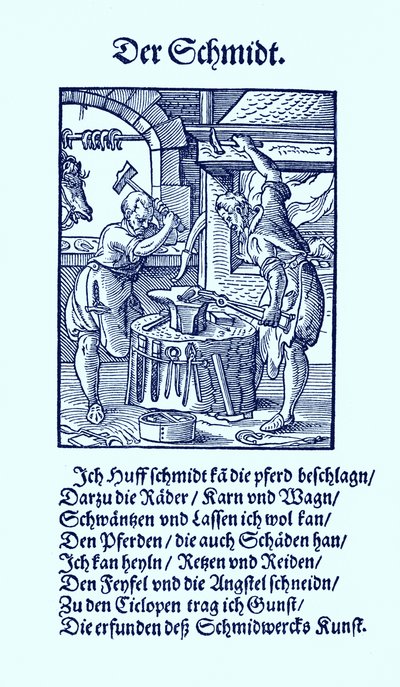 Forgeron - Jost Amman
