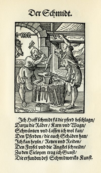 Forgeron - Jost Amman
