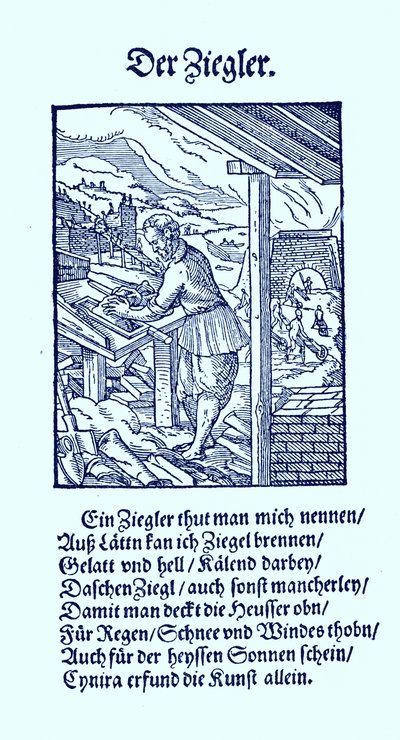 Fabricant de briques - Jost Amman