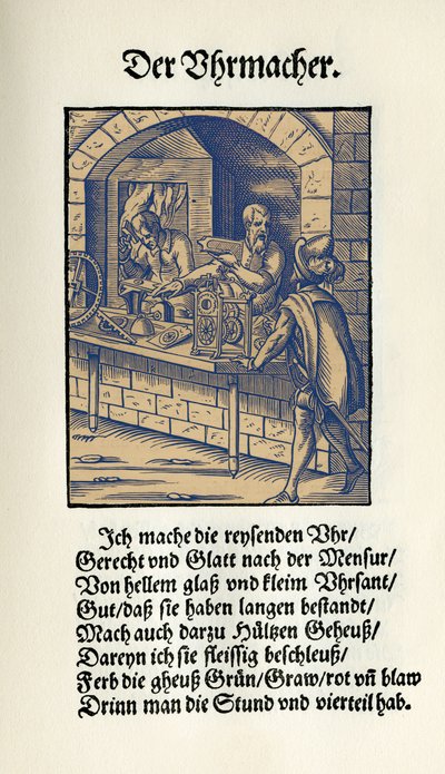 Horloger - Jost Amman