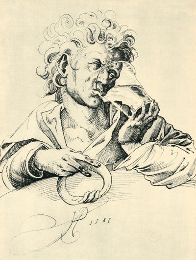 Buveur, 1581, 1943 - Jost Amman