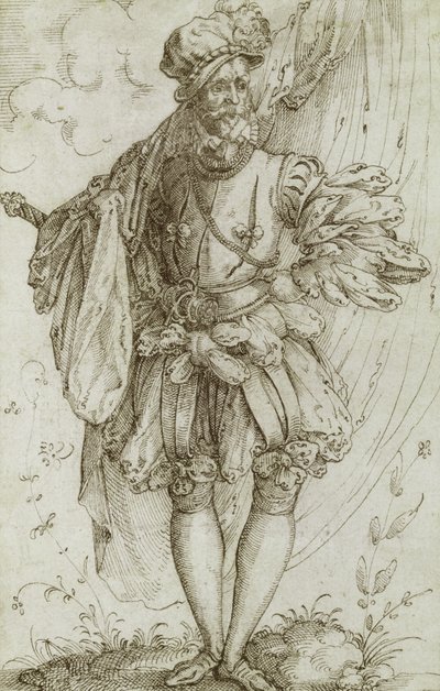 Porte-drapeau, années 1560 - Jost Amman