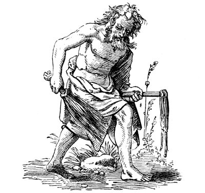 Flagellant, 16ème siècle - Jost Amman