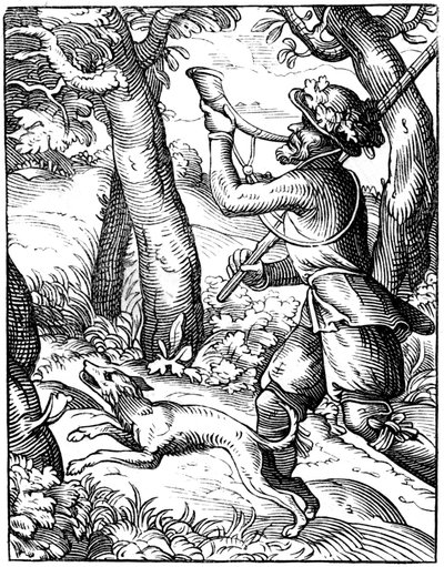 Chasseur allemand, 16e siècle, 1849 - Jost Amman