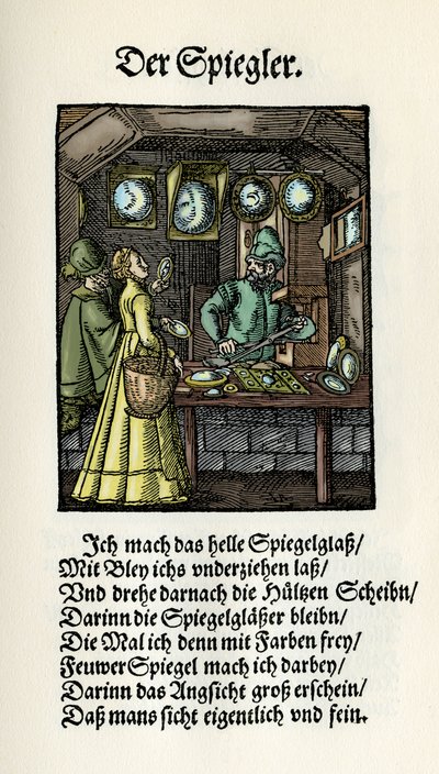 Fabricant de miroirs - Jost Amman
