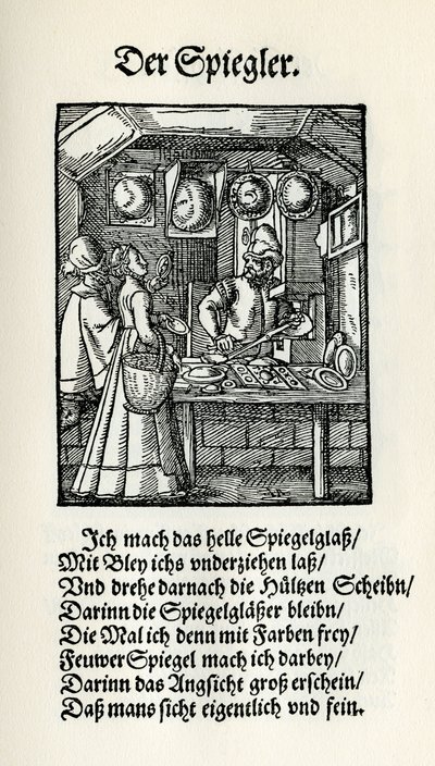 Fabricant de miroirs - Jost Amman