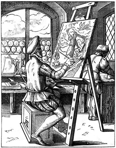 Peintre, 16ème siècle - Jost Amman