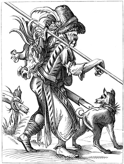 Fournisseur de volaille, 16ème siècle 1849 - Jost Amman