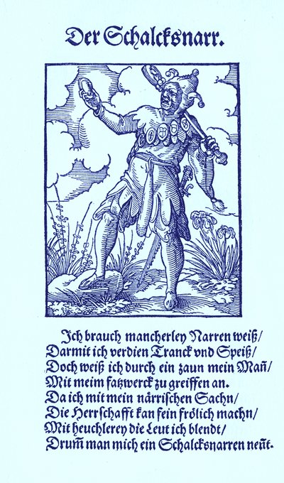 Farceur / fou - Jost Amman
