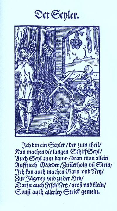 Fabricant de cordes - Jost Amman