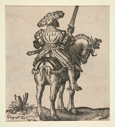 Soldat à cheval - Jost Amman