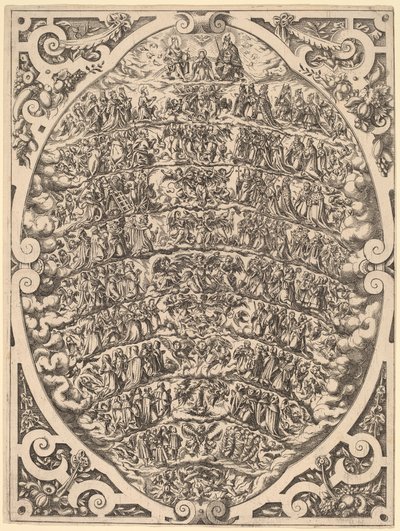 La Hiérarchie des Cieux - Jost Amman