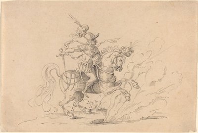 Le sacrifice de Marcus Curtius - Jost Amman