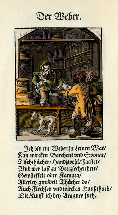 Tisserand - Jost Amman