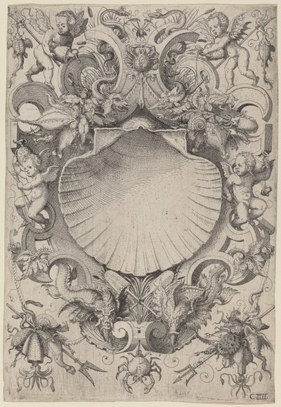Eau - Jost Amman, after Wenzel Jamnitzer I
