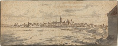Vue de Mons, Belgique - Josua de Grave
