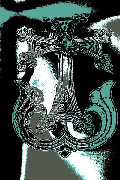 Croix ornementale, de la série Église du Saint-Sépulcre, 2015 (photographie) - Joy Lions