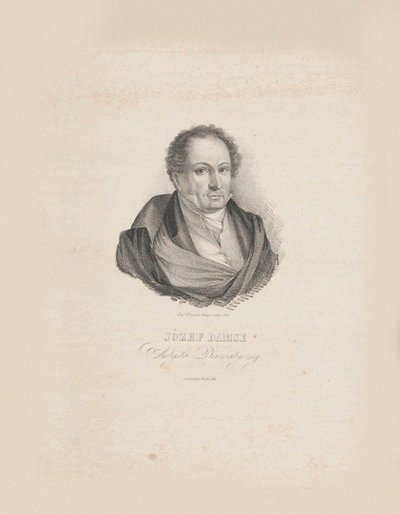 Portrait du compositeur Józef Damse 1789-1852 - Jozef Hilary Glowacki