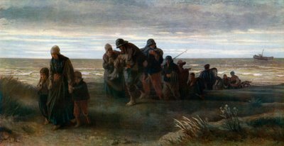 Pêcheurs portant un noyé, c. 1861, 1912 - Jozef Israëls