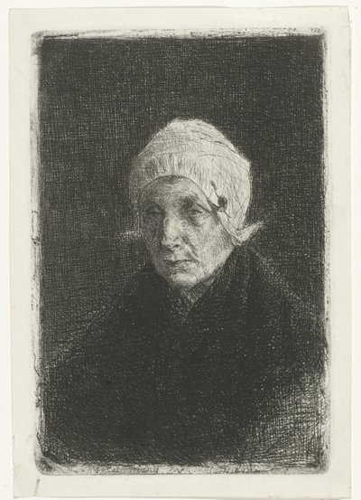 Vieille femme de Katwijk (Old Mary) - Jozef Israëls