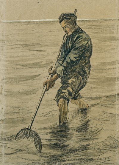 Pêcheur de coquillages, 1863-90 - Jozef Israëls