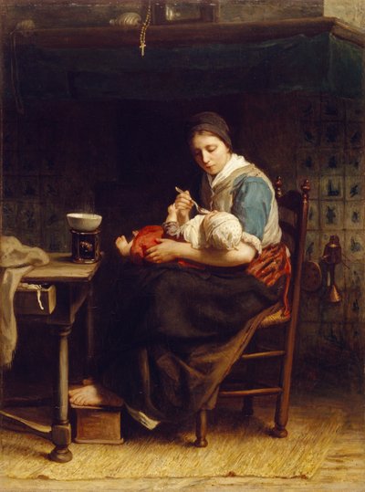 La Madone du cottage, vers 1867 - Jozef Israëls
