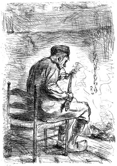 Le Fumeur, vers 1880-1882 - Jozef Israëls