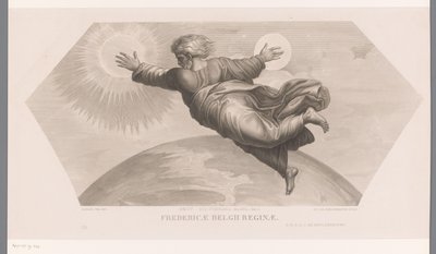 Dieu crée le soleil et la lune - Jozef Karel De Meulemeester
