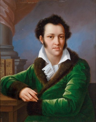 Portrait du comte Fiodor Ivanovitch Tolstoï 1782-1846, connu sous le nom de l