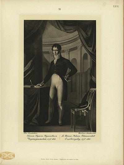 Prince Adam Jerzy Czartoryski 1770-1861 - Jozef Oleszkiewicz
