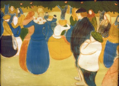 Fête populaire en Bretagne - József Rippl Rónai