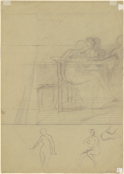 Études de Figures - Jr. Enoch Wood Perry