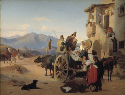 Paysans romains allant au marché - Jørgen V. Sonne