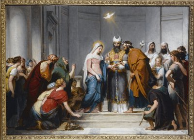 Le Mariage de la Vierge. Étude pour la composition de l