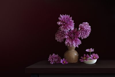 Bouquet de dahlias « Moody » - Juan Antonio Palacios