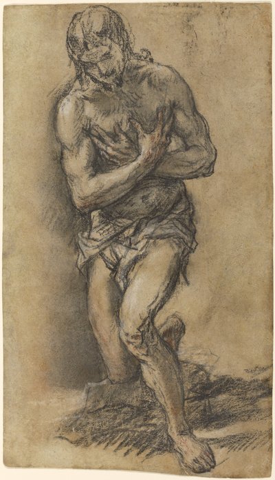 Le Christ baptisé - Juan Carreño de Miranda