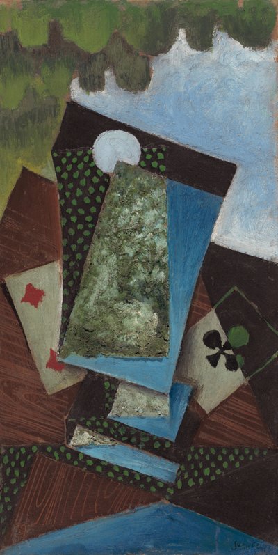 As de trèfle et quatre de carreau, 1915 - Juan Gris