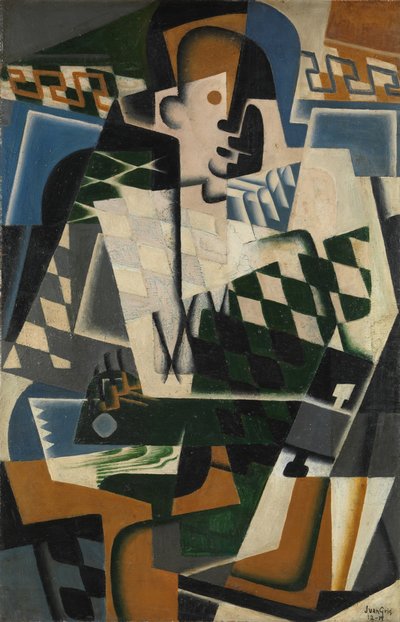 Arlequin avec une Guitare - Juan Gris