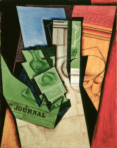 Le petit déjeuner, 1915 - Juan Gris
