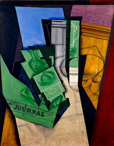 Le petit déjeuner - Juan Gris