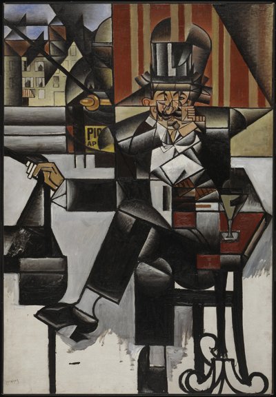 Homme dans un café, 1912 - Juan Gris
