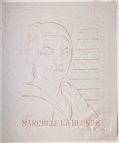 Marcelle la Blonde - Juan Gris
