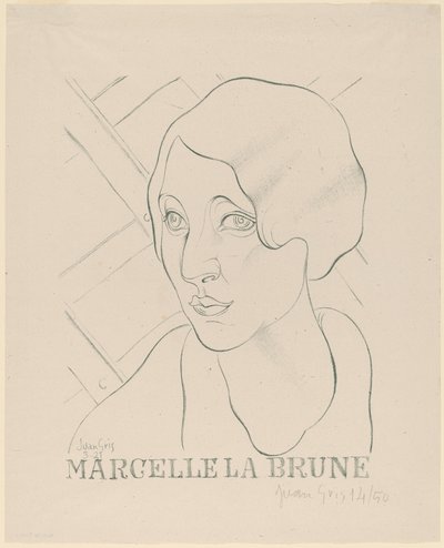 Marcelle la Brune - Juan Gris