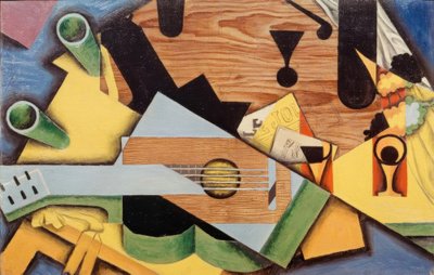 Nature morte à la guitare - Juan Gris